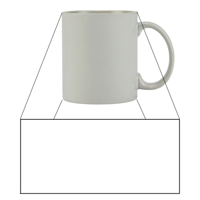 11 oz Ceramic Mug, UV Protected, FDA Compliant, Microwave and Dishwasher Safe Thumbnail