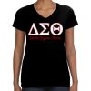LAT Ladies Perfect V-Neck T-shirt Thumbnail